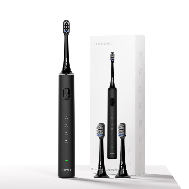 Smart Sonic Electric Toothbrush Soft Bristles Wireless Charging Adult Gift Box - Korvel