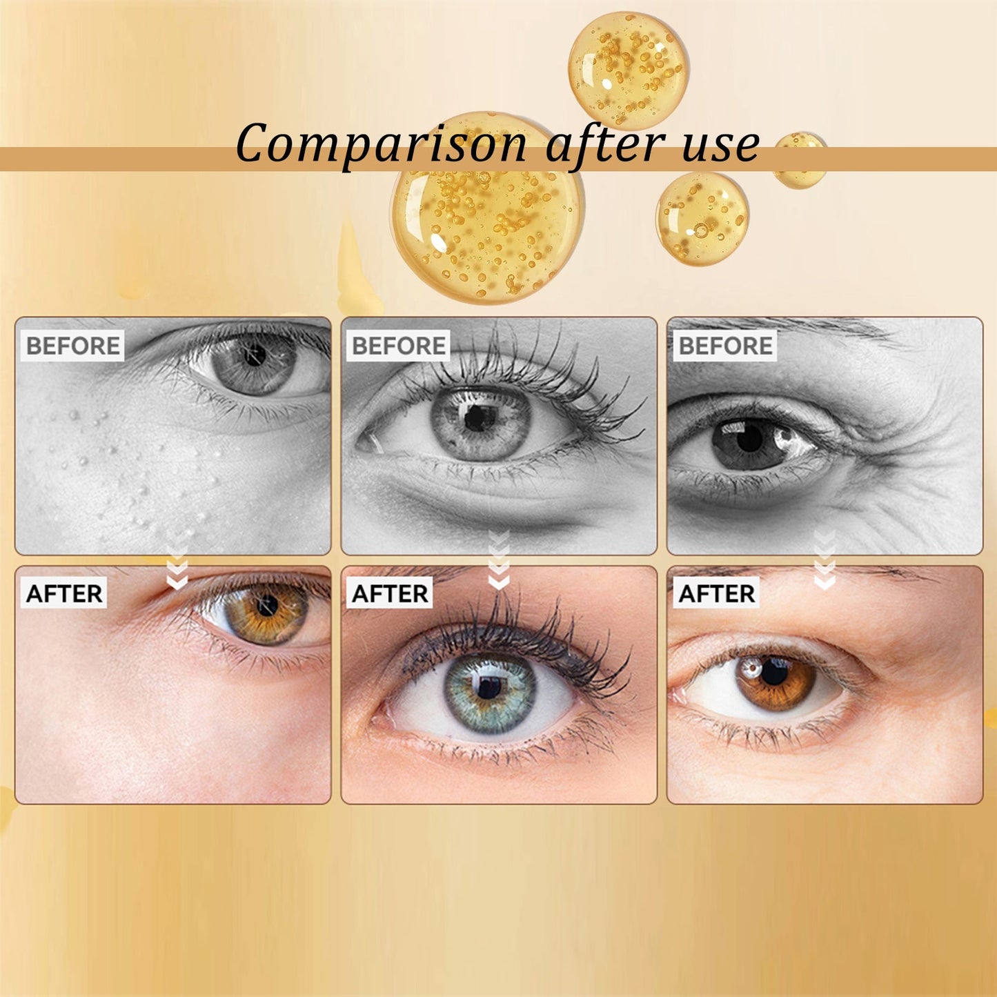 Crema de Ojos Premium con Péptidos de Caracol para la Hinchazón y Líneas Finas