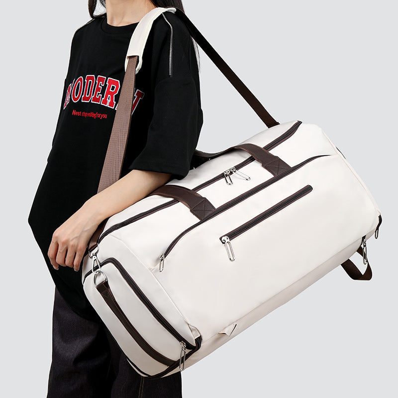 Sac fourre-tout polyvalent pour le sport et les voyages avec séparation sèche-humide