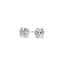 Boucles d'oreilles en diamant lab grown IGI certifié de 2 cttw en or blanc 14k