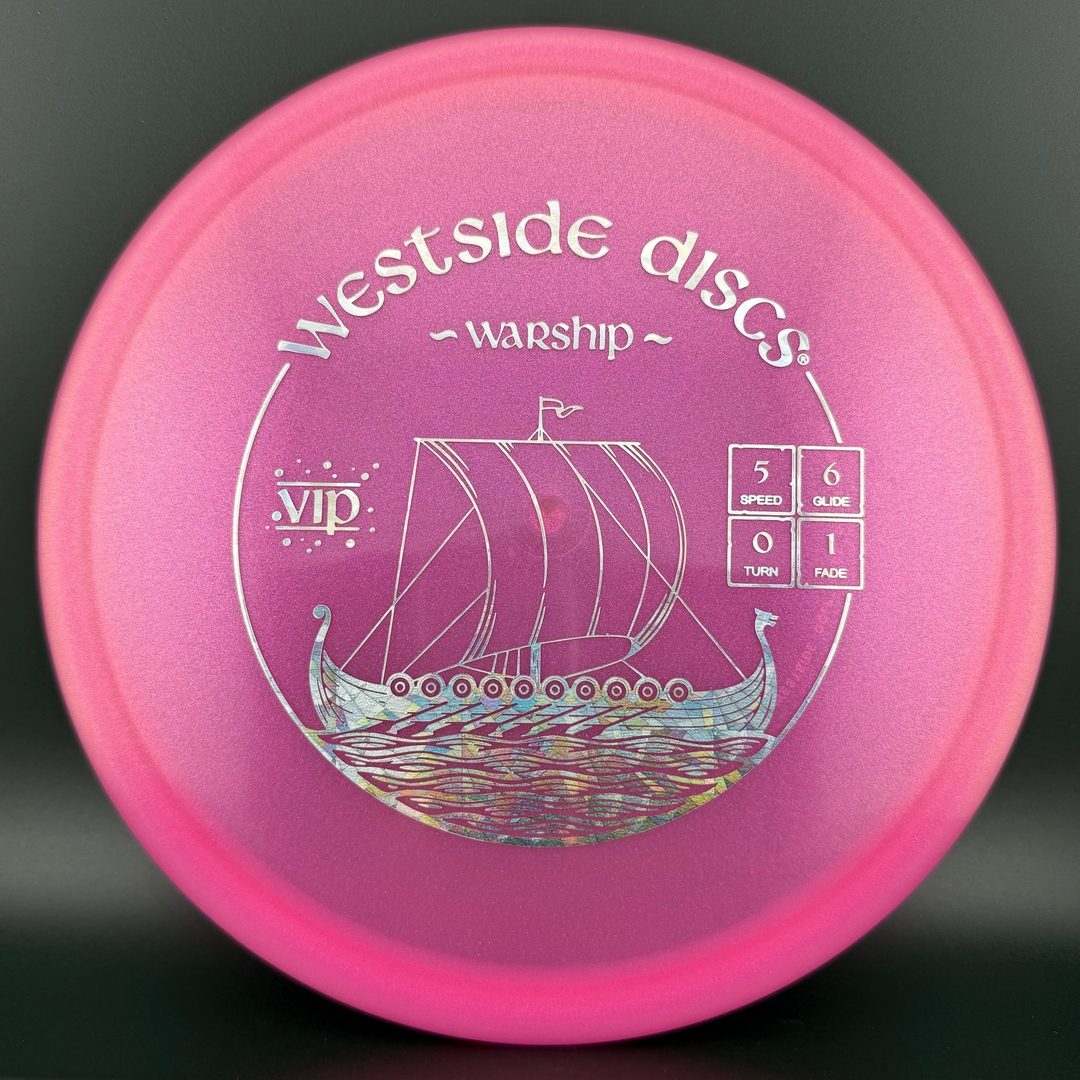VIP Glimmer Warship Disc Golf Disc