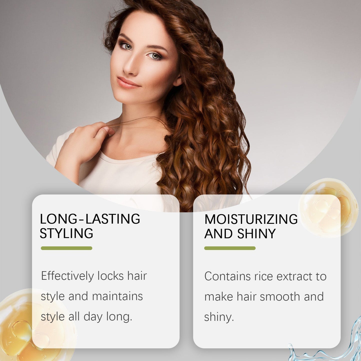 Premium Hair Styling Spray for Curls and Braids