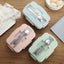 Lunch Box Food Container Bento Box Heated Lunchbox Kids Lunchbox Snack Straw Wheat Korean Sealed Student Plastic Box for Food - Korvel