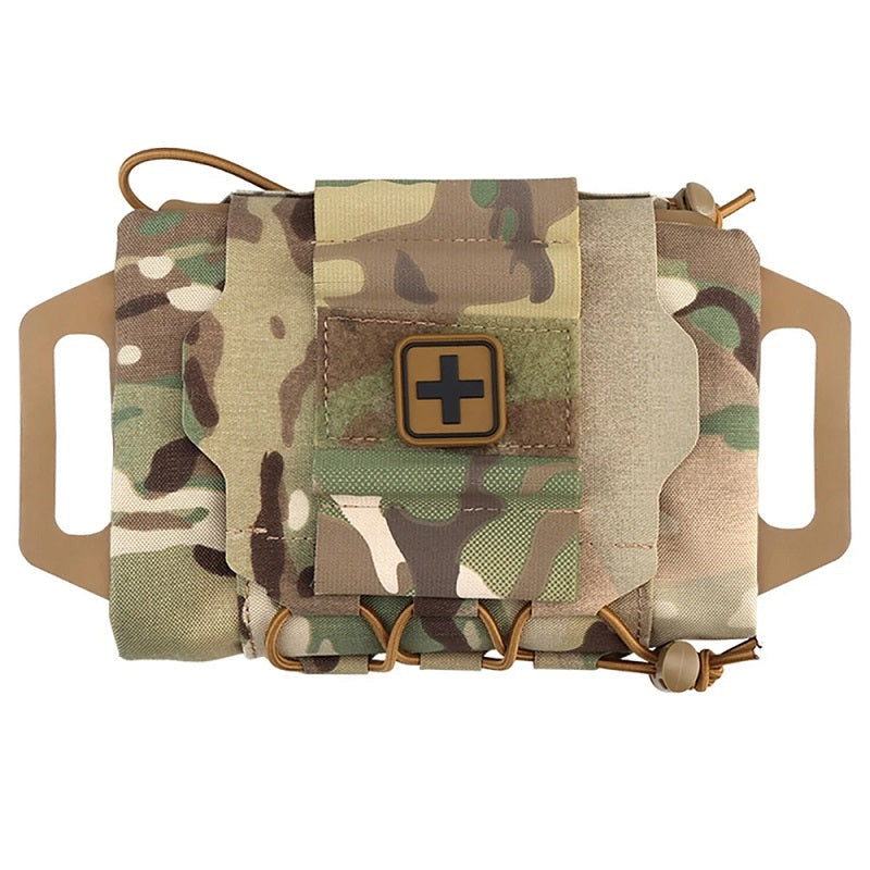 Tactical Military Pouch MOLLE Rapid Deployment First-aid Kit Survival Outdoor Hunting Emergency Bag Camping Medical Kit - Korvel