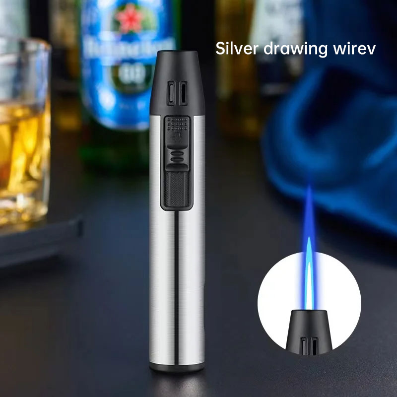Mini Spray Gun Butane Lighter - Adjustable Blue Flame