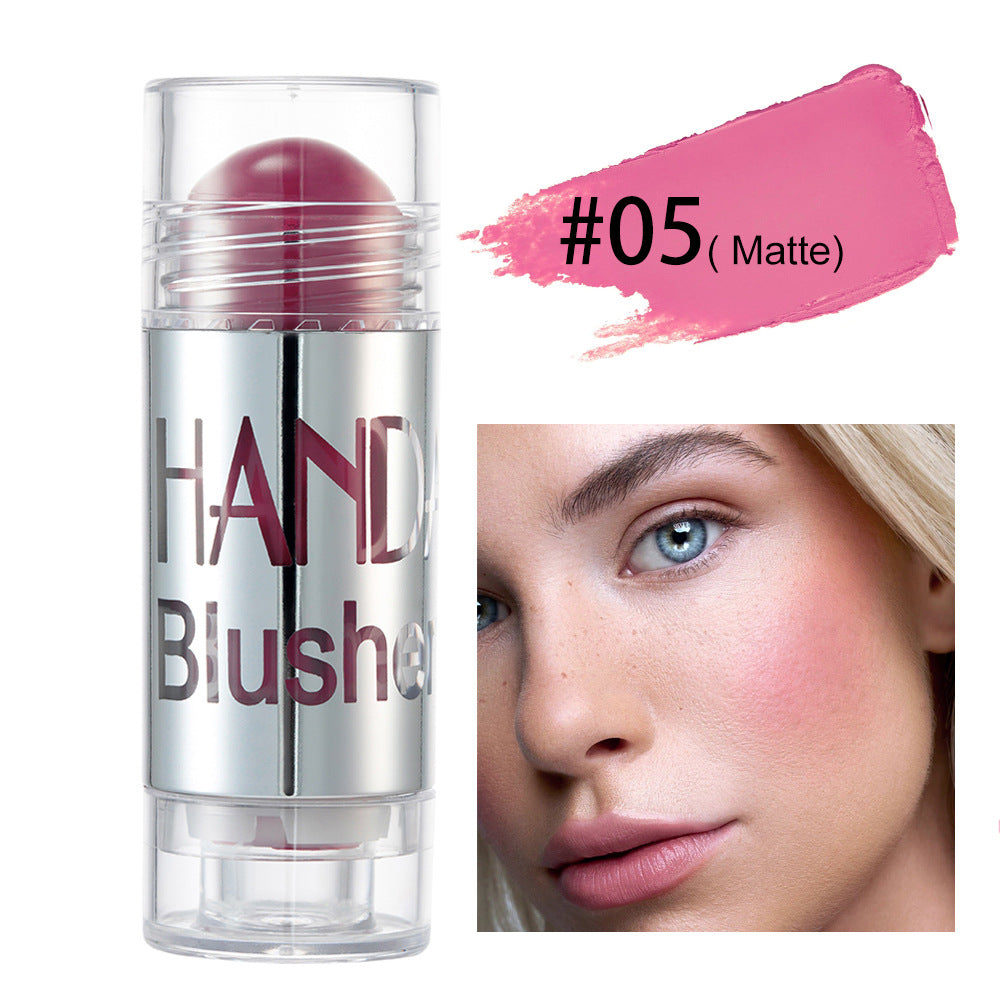 HANDAIYAN Chubby Crayon Blush Stick Moisturizing And Smooth Rouge Pen Blush Strip Cream Blush Stick Rouge - Korvel