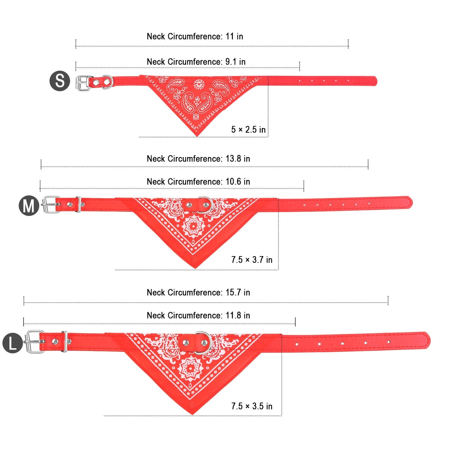 Bandana Ajustable GBruno pour Chiens