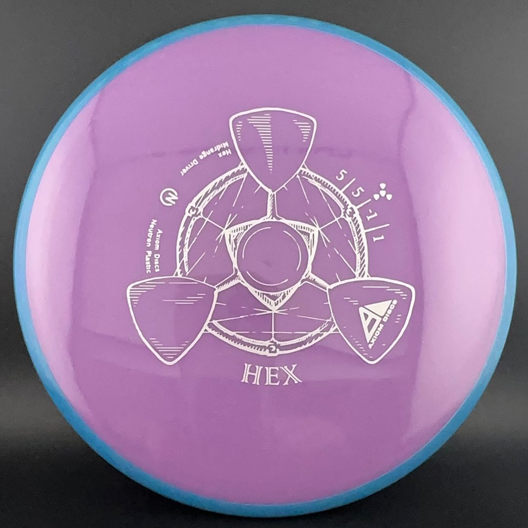 Disco Axiom Neutron Hex de Media Distancia