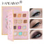 HANDAIYAN 12 Color Eye Shadow Palette Retro Niche Eye Shadow Noble With Mirror Matte Pearlescent Powder Eye Shadow - Korvel