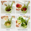 Adjustable Hanging Sink Drain Basket for Kitchen Sink, Food Waste Separator, Filter Basket & Fruit Washing Strainer - Korvel