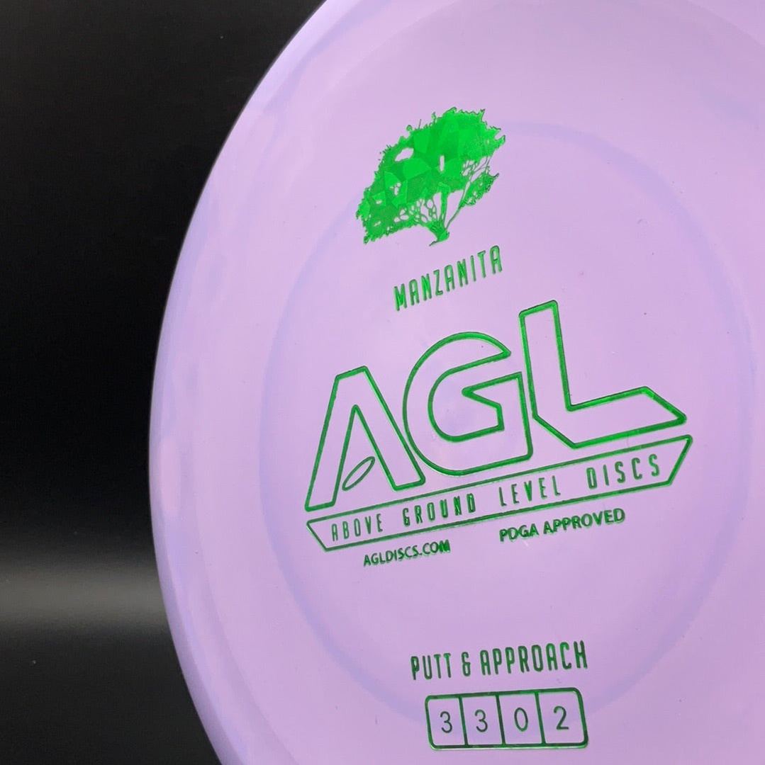 AGL Discs Soft Woodland Manzanita - Premium Disc Golf Putter