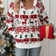 Festive White Drawstring Hooded Jacket for Winter Celebrations