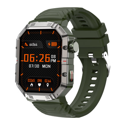 GW55 HD Bluetooth voice call smart watch with NFC multi sport mode sleep monitoring - Korvel