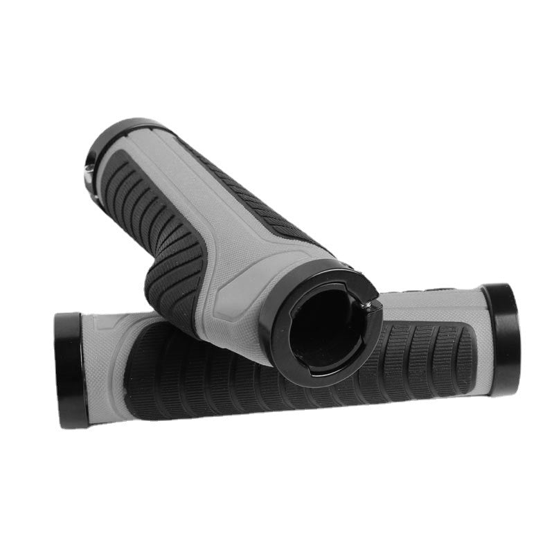 New Two-Sided Locking Grips Ergonomic Grips Meat Ball Grips Bilateral Locking Riding Equipment - Korvel