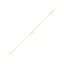 Bracelet Étoile de David en Or Jaune 14k