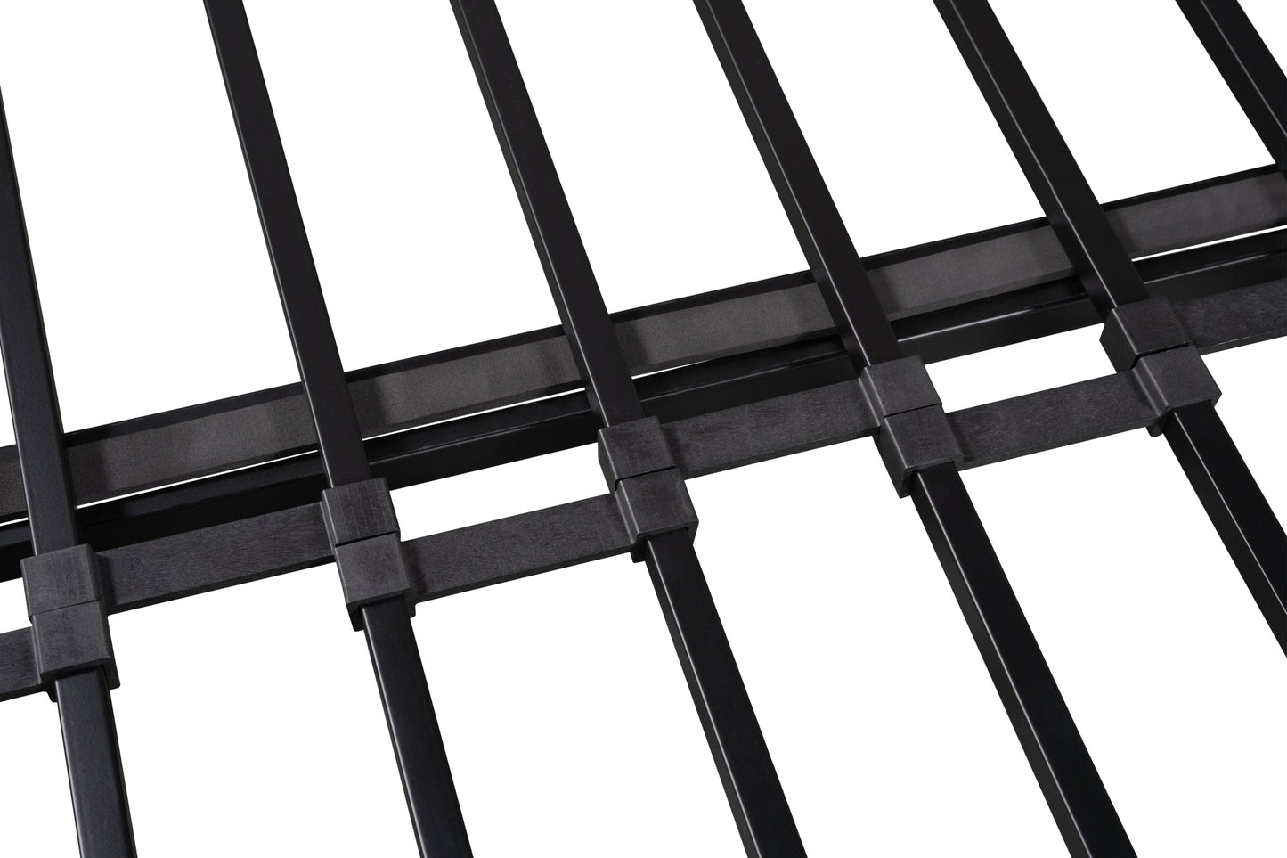 Metal Twin over Full Bunk Bed/ Heavy-duty Sturdy Metal/ Noise Reduced/ Safety Guardrail/ CPC Certified/ No Box Spring Needed - Korvel