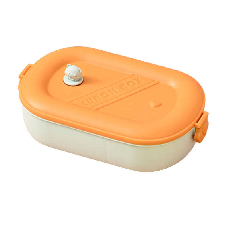 Microwaveable sealed lunch box food grade compartment portable lunch box - Korvel