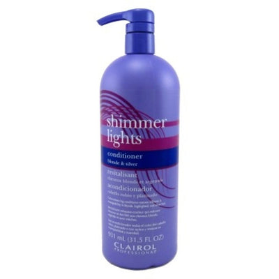 Clairol Shimmer Lights Conditioner for Blonde and Silver Hair - 31.5 Oz