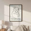 L'impression sur toile Chat Le Monde Peut Attendre
