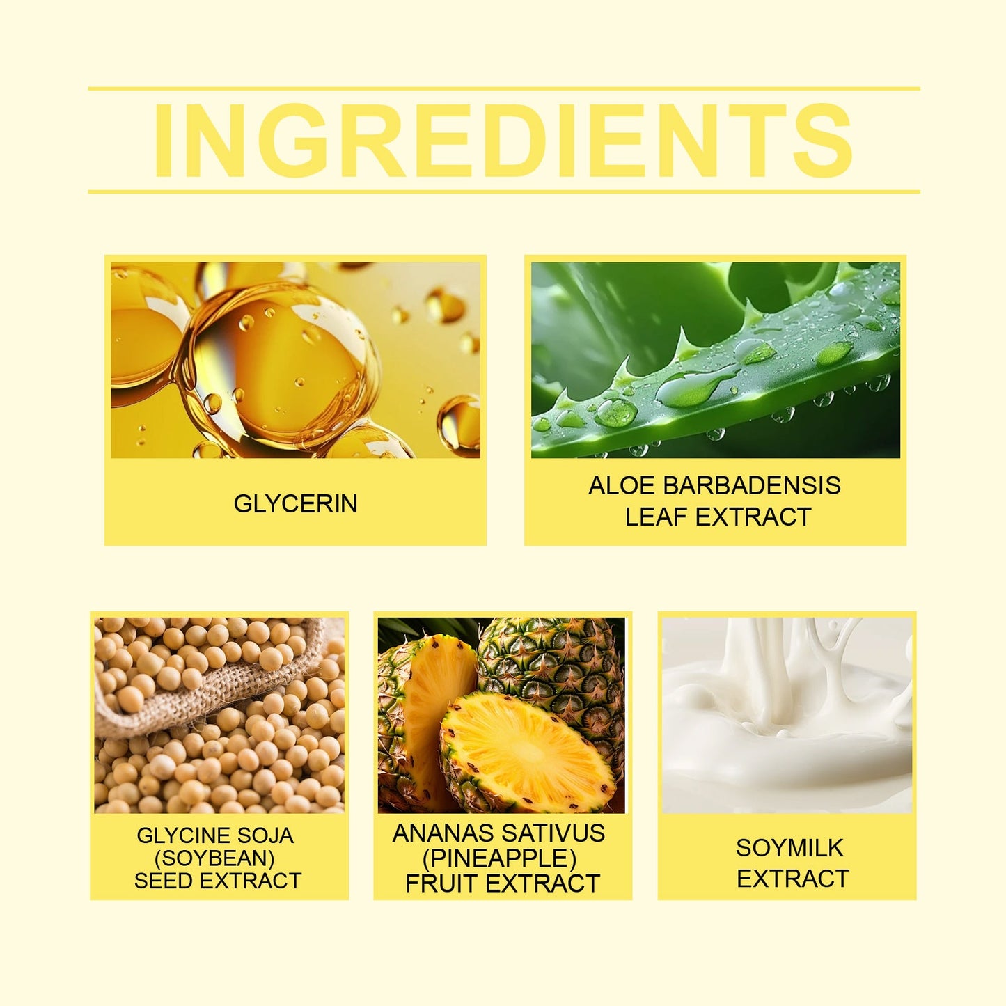 Mild Soybean Hair Removal Cream for Gentle Skin Care