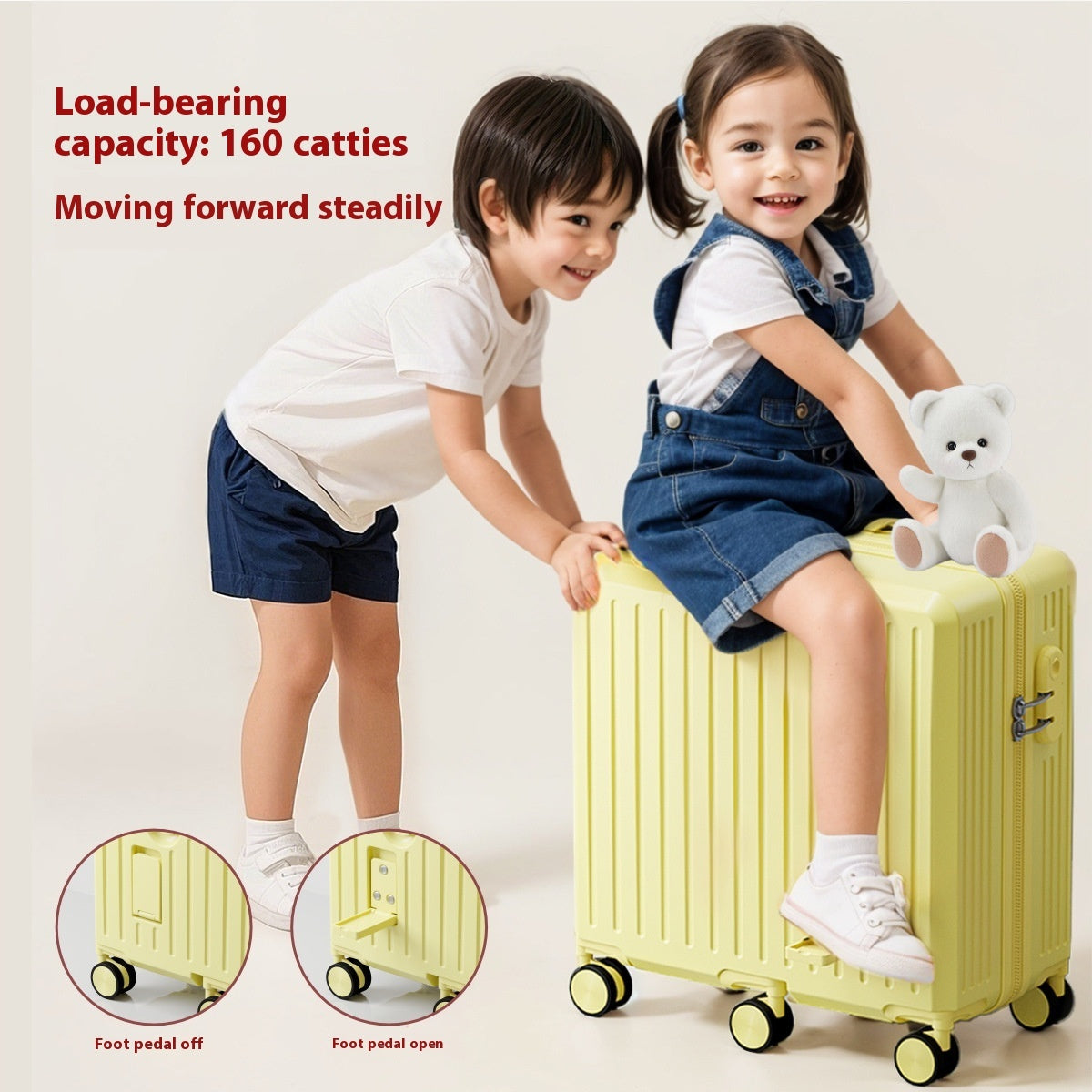 Fashion Personality Small Carry-On Trolley Case