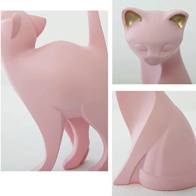 Enchanting Cat Ornament Creative Office Desktop Bedroom Living Room Decoration Room Decoration - Korvel