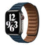 Suitable For iwatch8 Watchband S7 SE 6/5/43 Magnetic Suction New Leather Loopback Chain Apple Watch Wristband - Korvel