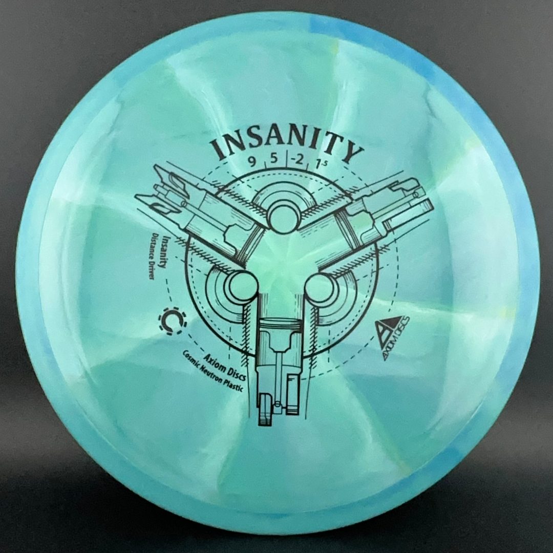 Cosmic Neutron Insanity Disc Golf Driver