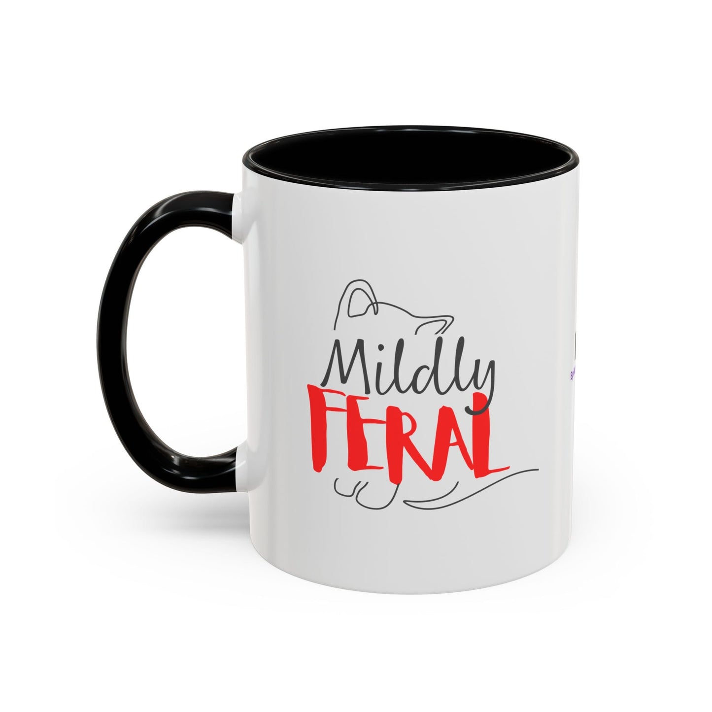 Mildly Feral Accent Mug — Morning Mood