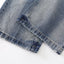 Jeans en denim délavé pour homme - Coupe décontractée