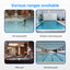 Pool float, clean and shiny product, corrosion-resistant, pool accessories. - Korvel