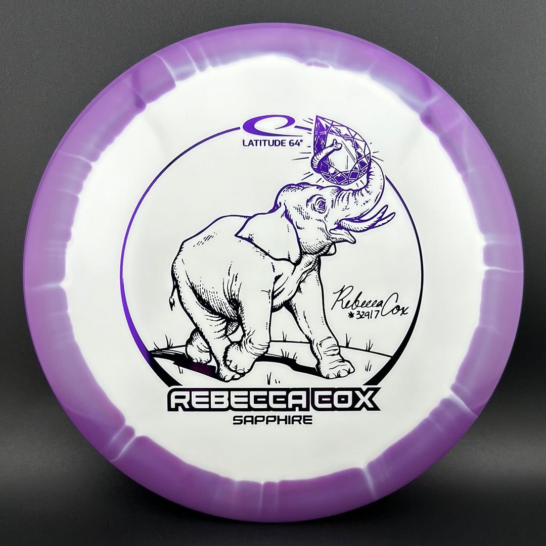 Gold Orbit Sapphire - Rebecca Cox 2024 Tour Series Disc