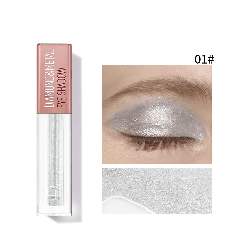 Pudaier Star Diamond Liquid Eye Shadow - Fini Métallique Sirène