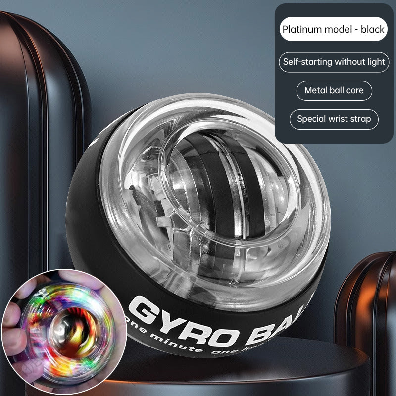 Boule Gyro Auto-Compteur - Exerciteur de Poignet Premium avec LED