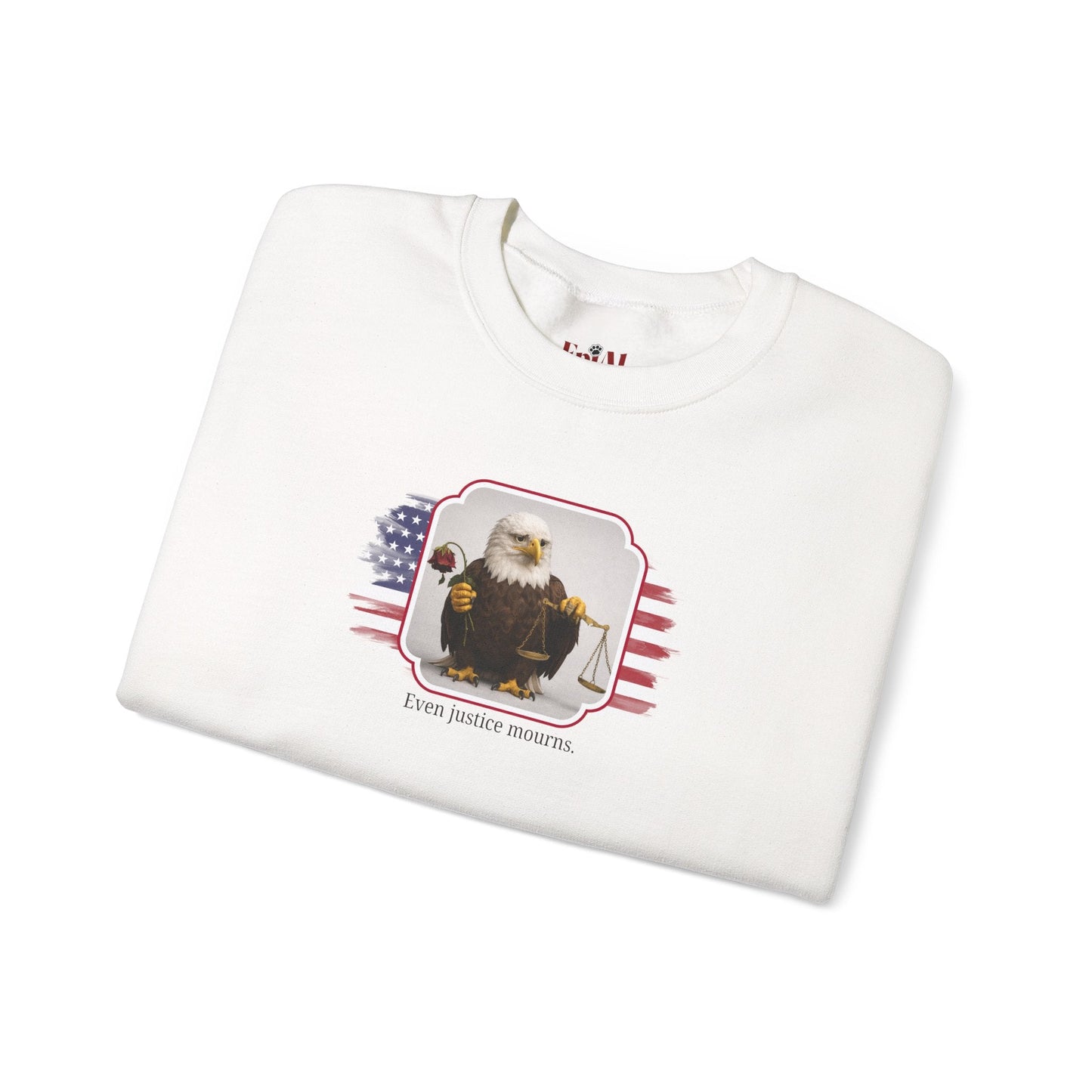 Even Justice Mourns Political Parody Sweatshirt
