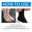 HouKea Stretch Socks, Firming Skin Friendly Soft And Comfortable Non-Slip Elastic Socks Foot Massage Treatment Leg Shaping - Korvel