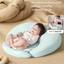 Breastfeeding Pillow Slope Pillow Anti spitting Breastfeeding Pillow Baby Lying Feeding Pillow - Korvel