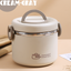 Portable simple stainless steel insulated lunch box with lid - Korvel