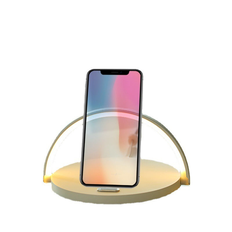 Rainbow Light Wireless Charging Desktop Stand - 15W Fast Charge