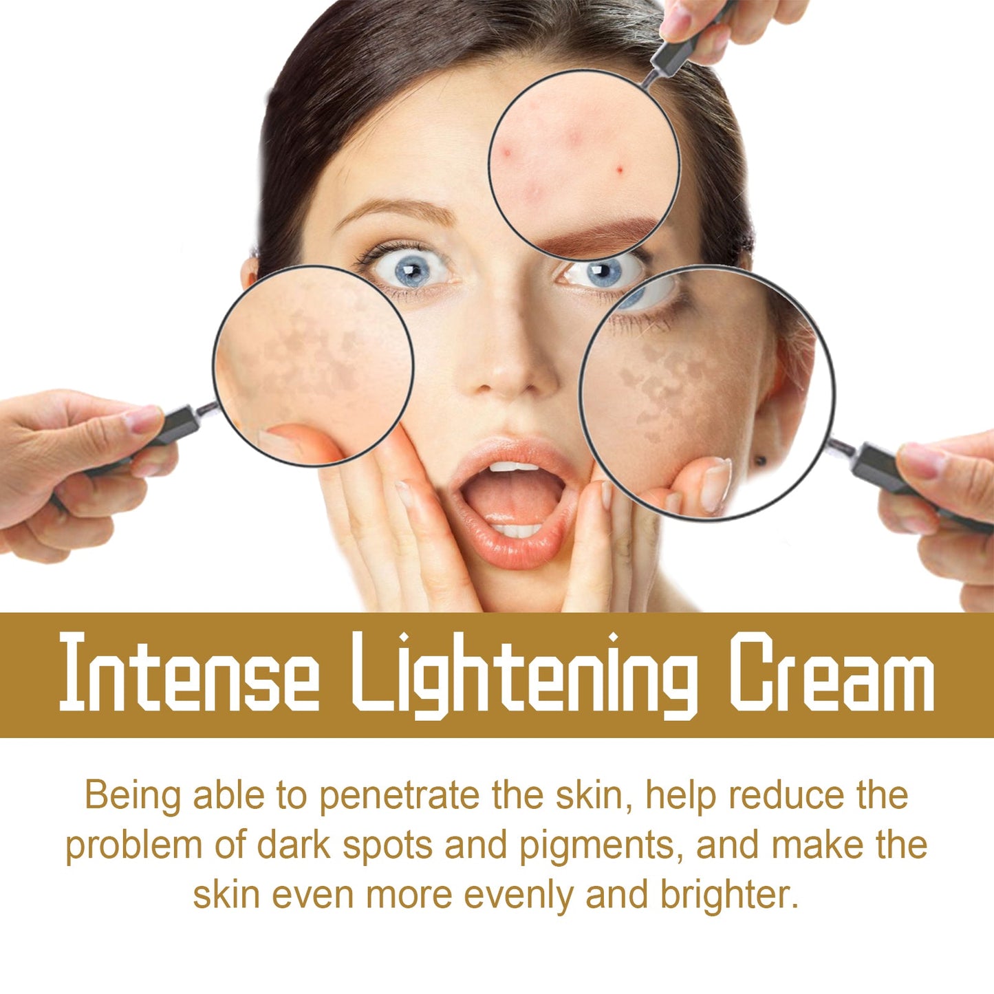 Crema Aclarante Intensa - Hidratante Ultra Radiante