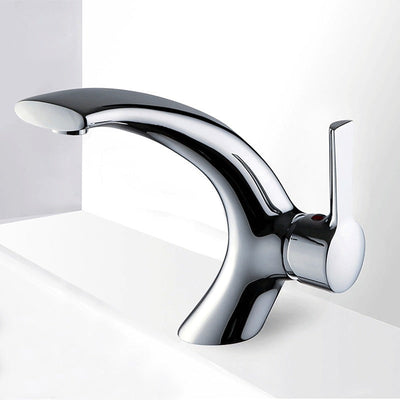 Elegant Copper Bathroom Sink Faucet