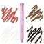 4 In 1 Eyebrow Pencil Waterproof Drawing Eye Brow Makeup Pen Long-Wear Eyeliner Eyebrow Highlighter Stick Makeup Cosmetic Tool - Korvel