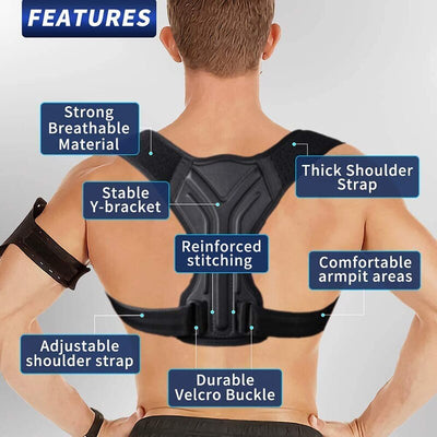 Premium Back Posture Corrector for Enhanced Support