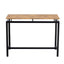 TREXM 5-piece compact bar table with table and stool - modern industrial design brown - Korvel