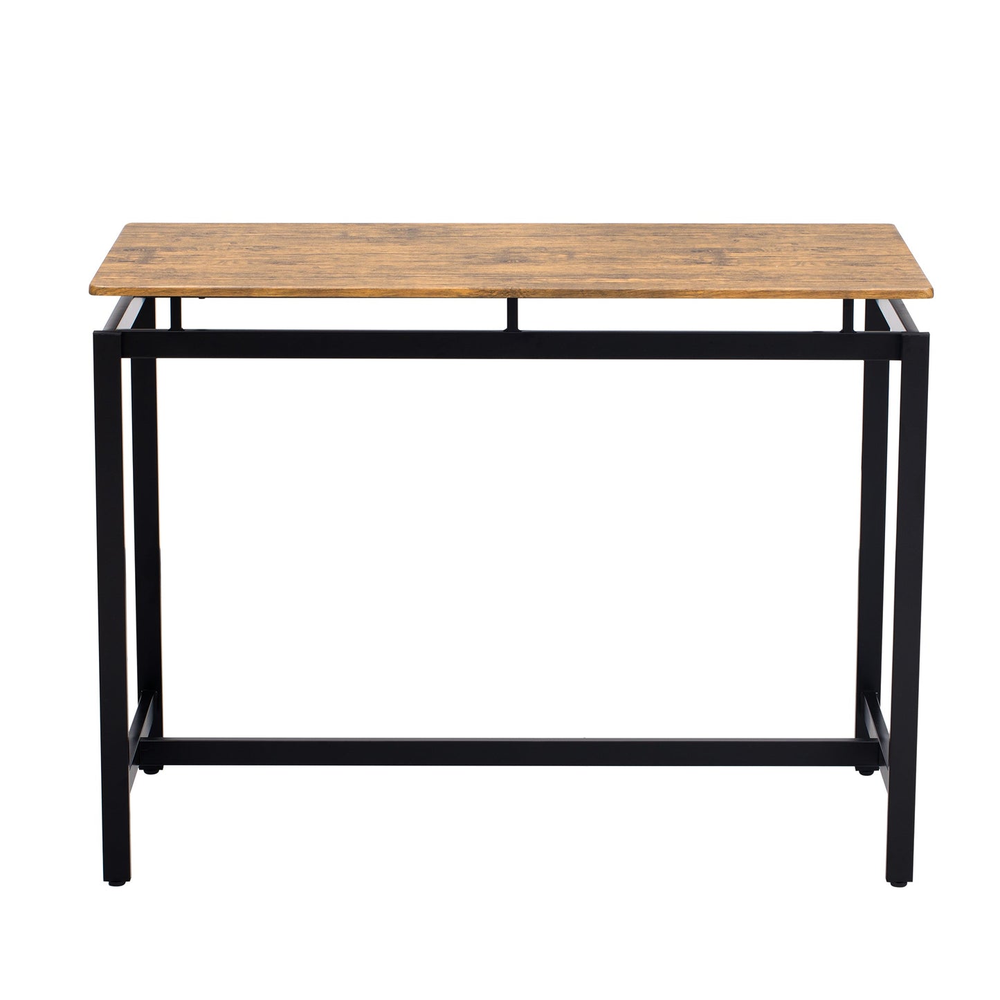 TREXM 5-piece compact bar table with table and stool - modern industrial design brown - Korvel