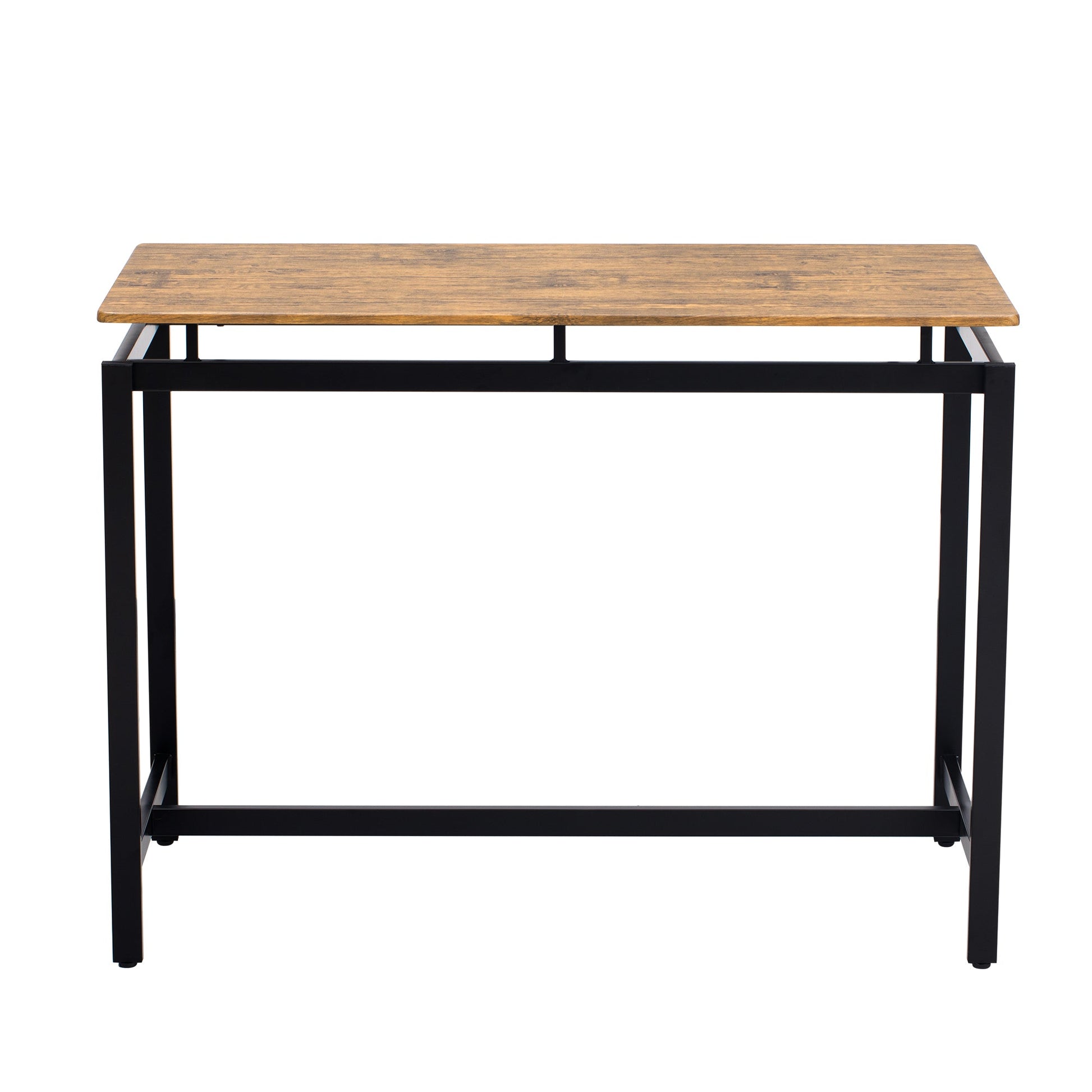 TREXM 5-piece compact bar table with table and stool - modern industrial design brown - Korvel