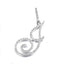 Hip Hop Grass Letter Pendant with Cuban Chain