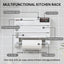 3-in-1 Wall Kitchen Roll Holder with Magnetic Suction Cup