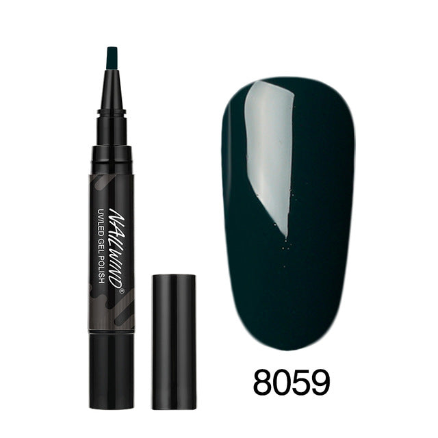 Venalisa 60 Colors Soak Off Gel Nail Polish with Glue Pen