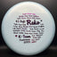 K1 Soft Reko Disc - Team Series First Run